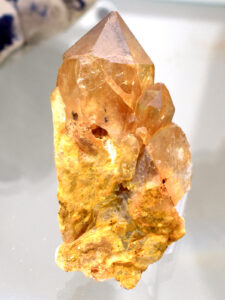 Kryształ cytrynu, Muzeum Minerałów i Skamieniałości w Świętej Katarzynie